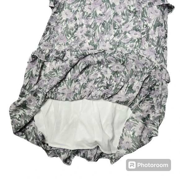 OPT Floral Tiered Midi Dress - Picture 7 of 8